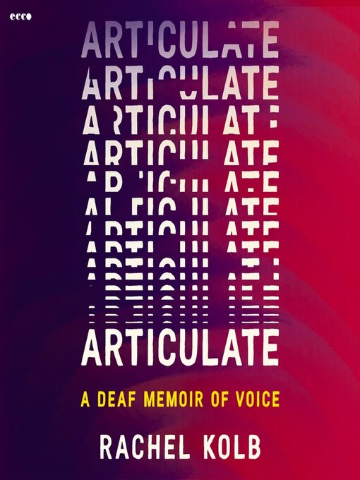 Title details for Articulate by Rachel Kolb - Available